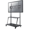 Neomounts NEWSTAR MOBILE FLAT SCREEN FLOOR STAND (STAND+TROLLEY) (HEIGHT: 137-162 CM) BOX 1/2 60-105" BLACK