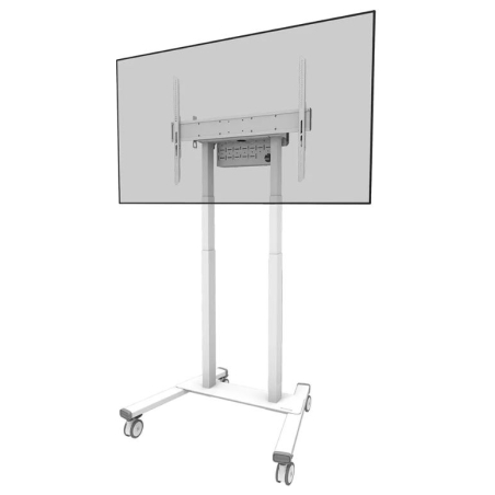 Neomounts Floor stand FL55-875WH1 55-100cali 110kg 100x100-800x600 h:111-176cm PILOT