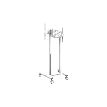 Neomounts Floor stand | FL55-875WH1 TV trolley | Adjustable Height | 55-100 " | Maximum weight (capacity) 110 kg | White