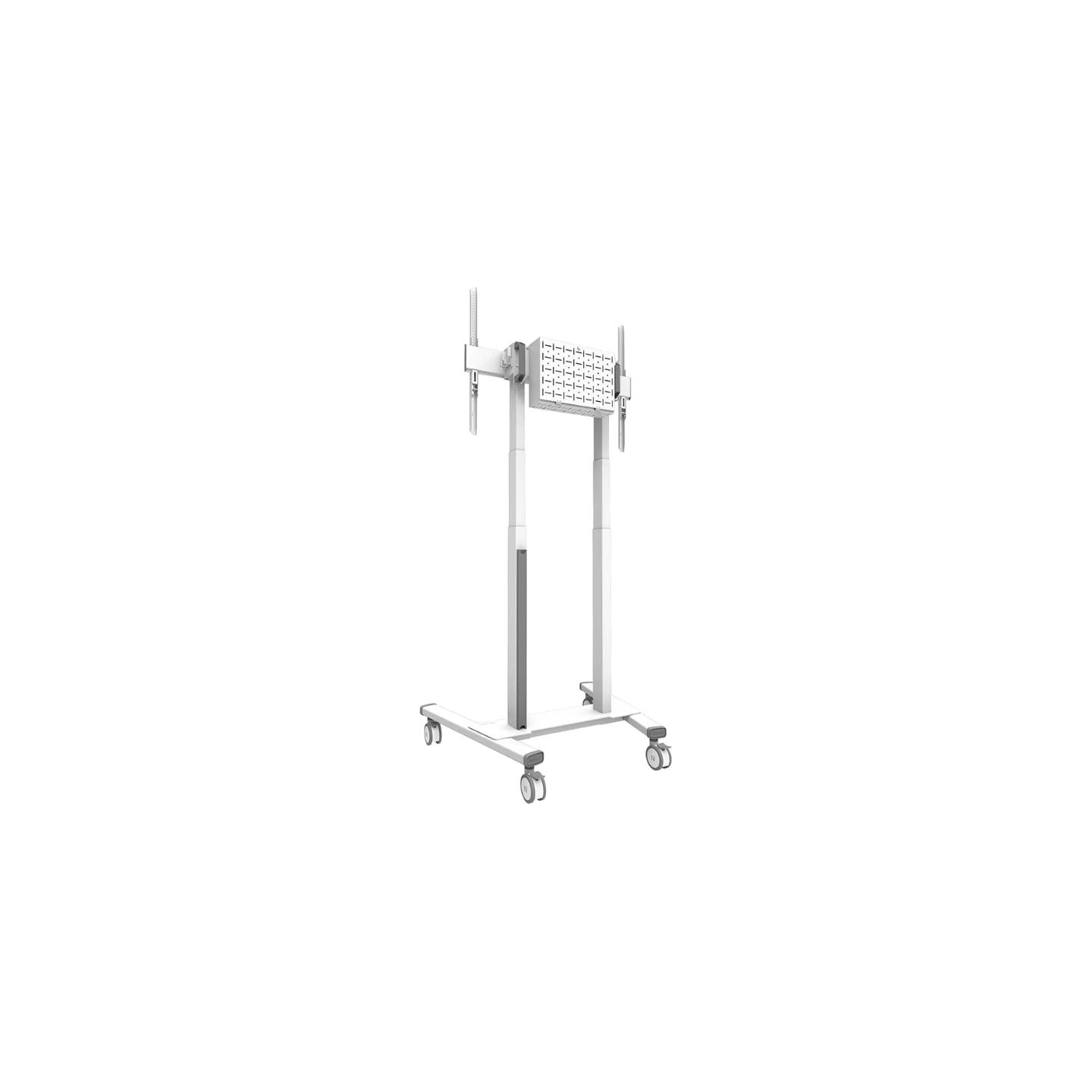 Neomounts Floor stand | FL55-875WH1 TV trolley | Adjustable Height | 55-100 " | Maximum weight (capacity) 110 kg | White