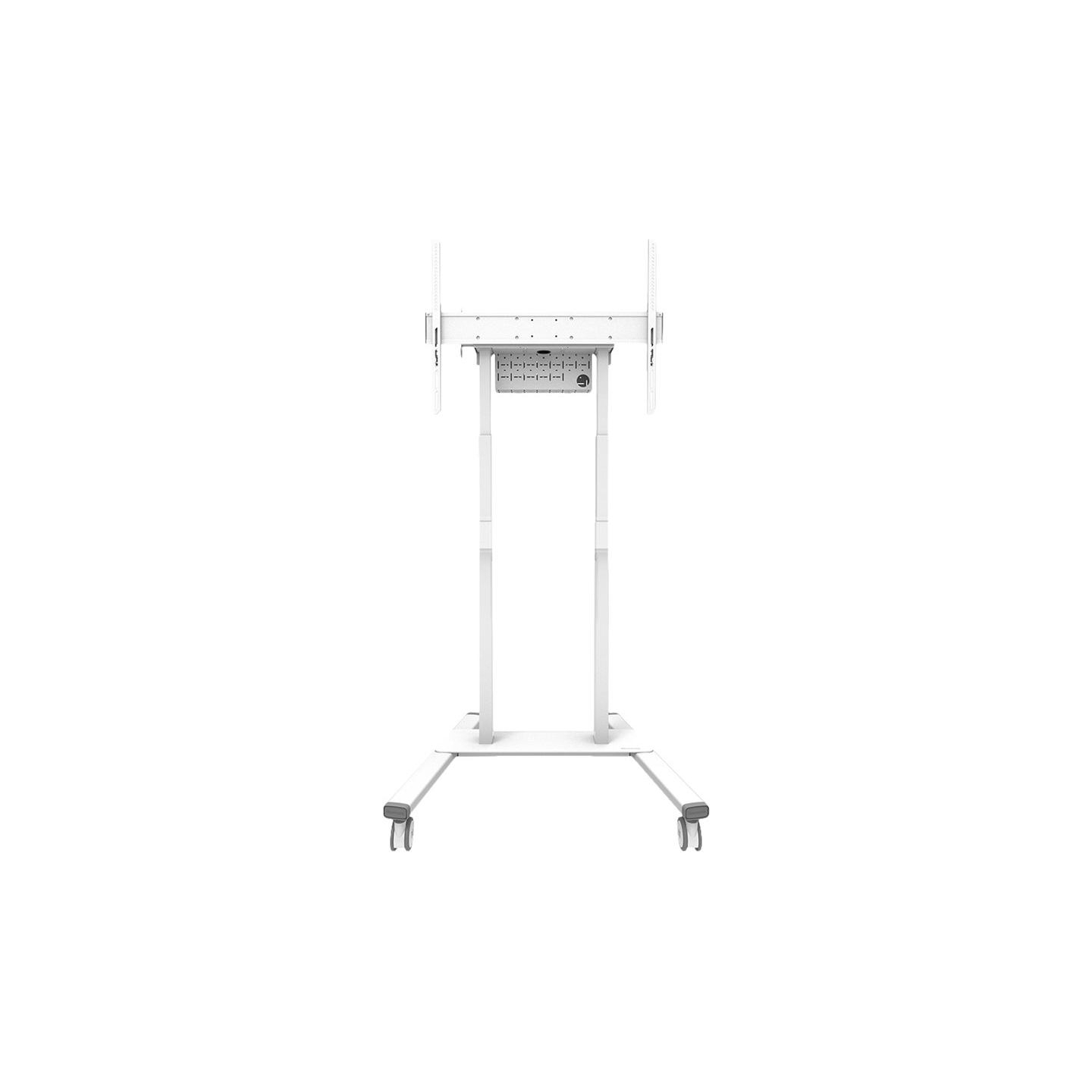 Neomounts Floor stand | FL55-875WH1 TV trolley | Adjustable Height | 55-100 " | Maximum weight (capacity) 110 kg | White