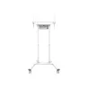 Neomounts Floor stand | FL55-875WH1 TV trolley | Adjustable Height | 55-100 " | Maximum weight (capacity) 110 kg | White