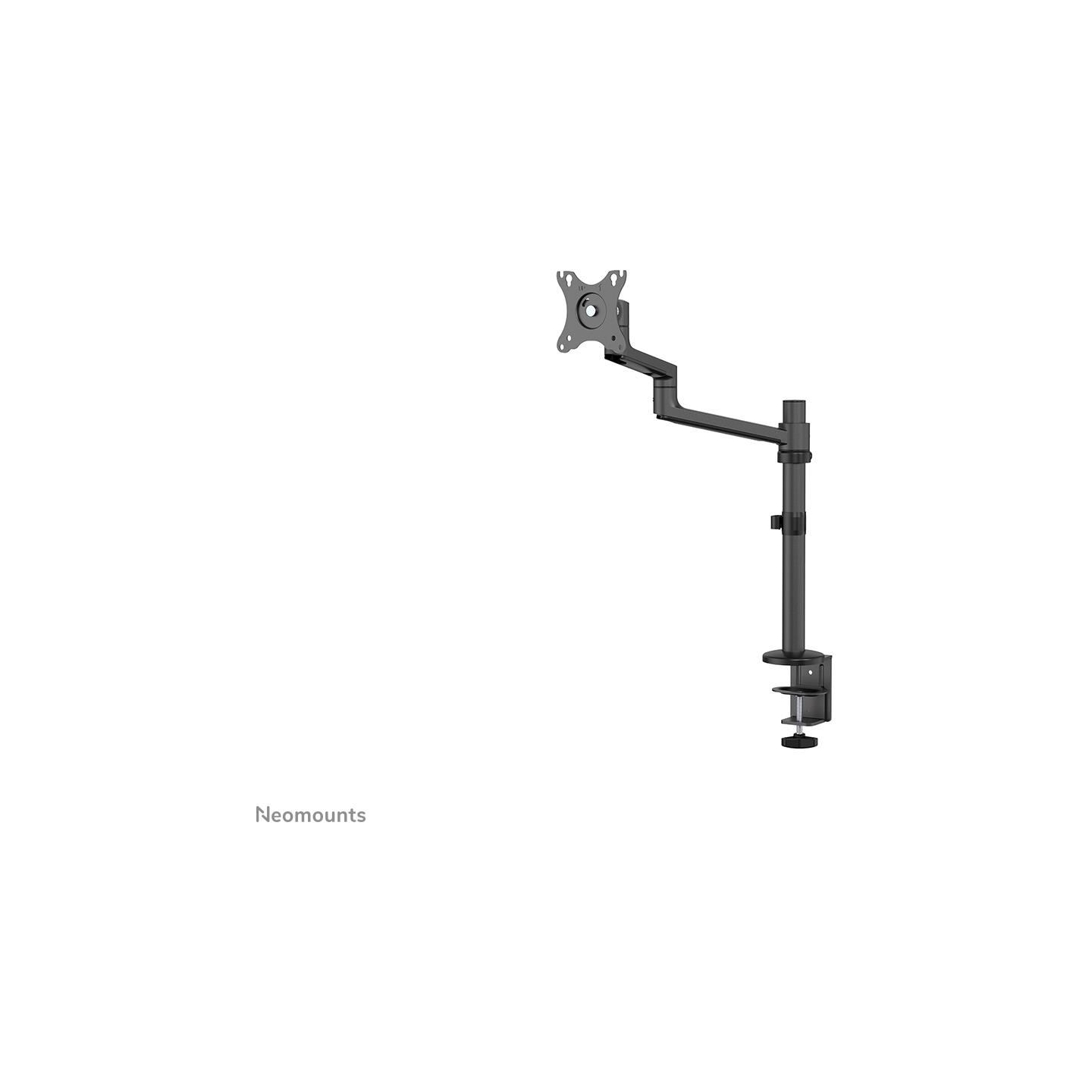 Neomounts SCREEN DESK MOUNT, BLACK (CLAMP+GROMMET)