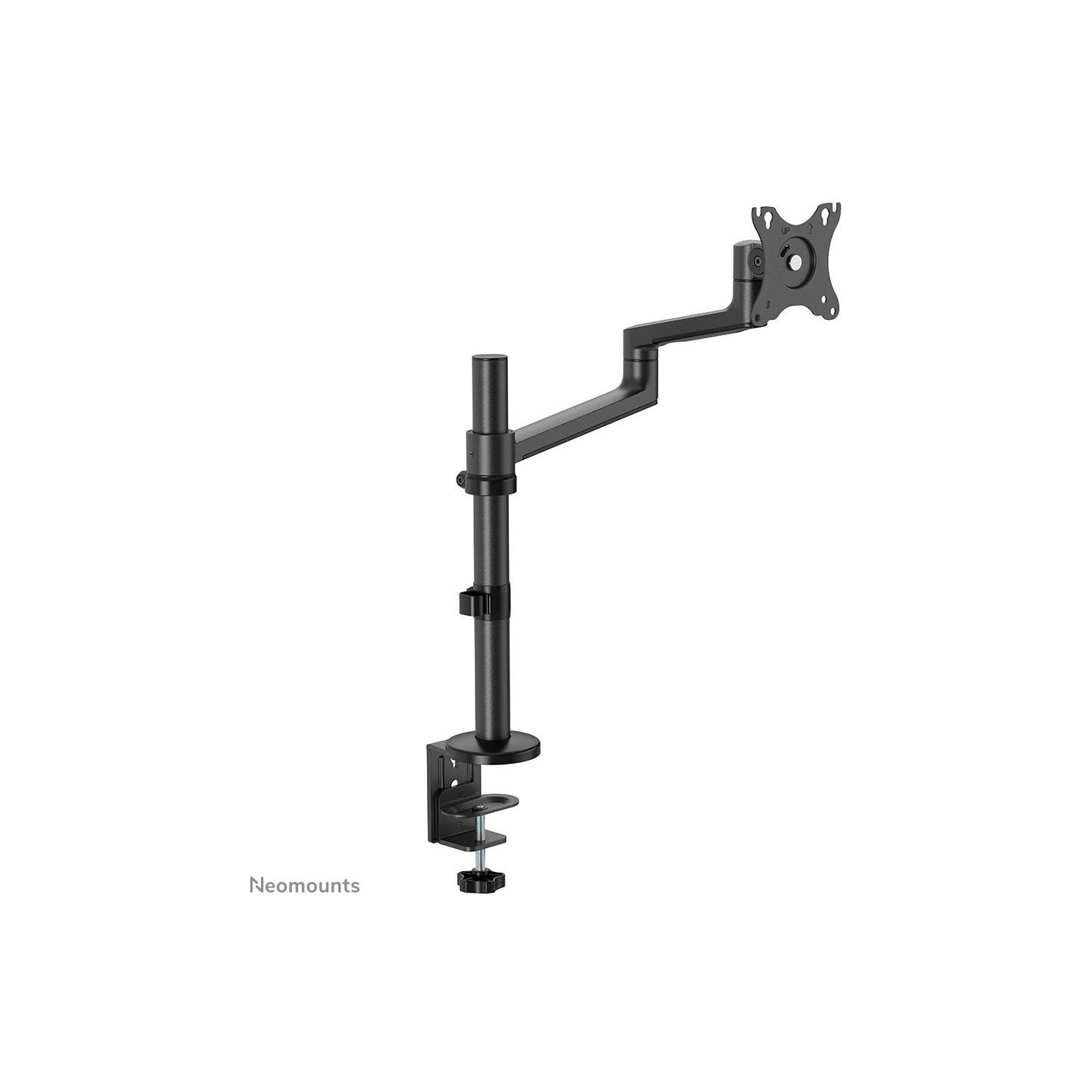 Neomounts SCREEN DESK MOUNT, BLACK (CLAMP+GROMMET)