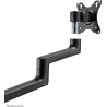 Neomounts SCREEN DESK MOUNT, BLACK (CLAMP+GROMMET)