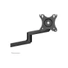 Neomounts SCREEN DESK MOUNT, BLACK (CLAMP+GROMMET)