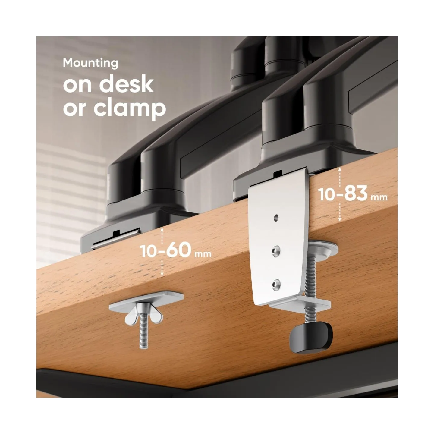 Onkron MONITOR ACC DESK MOUNT/13-32" BLACK G160-B ONKRON
