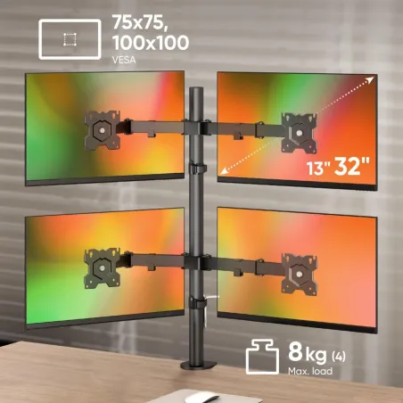 Onkron MONITOR ACC DESK MOUNT/13-32" BLACK D421E-B ONKRON