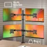 Onkron MONITOR ACC DESK MOUNT/13-32" BLACK D421E-B ONKRON