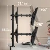 Onkron MONITOR ACC DESK MOUNT/13-32" BLACK D421E-B ONKRON