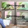 Onkron MONITOR ACC DESK MOUNT/13-32" BLACK D421E-B ONKRON