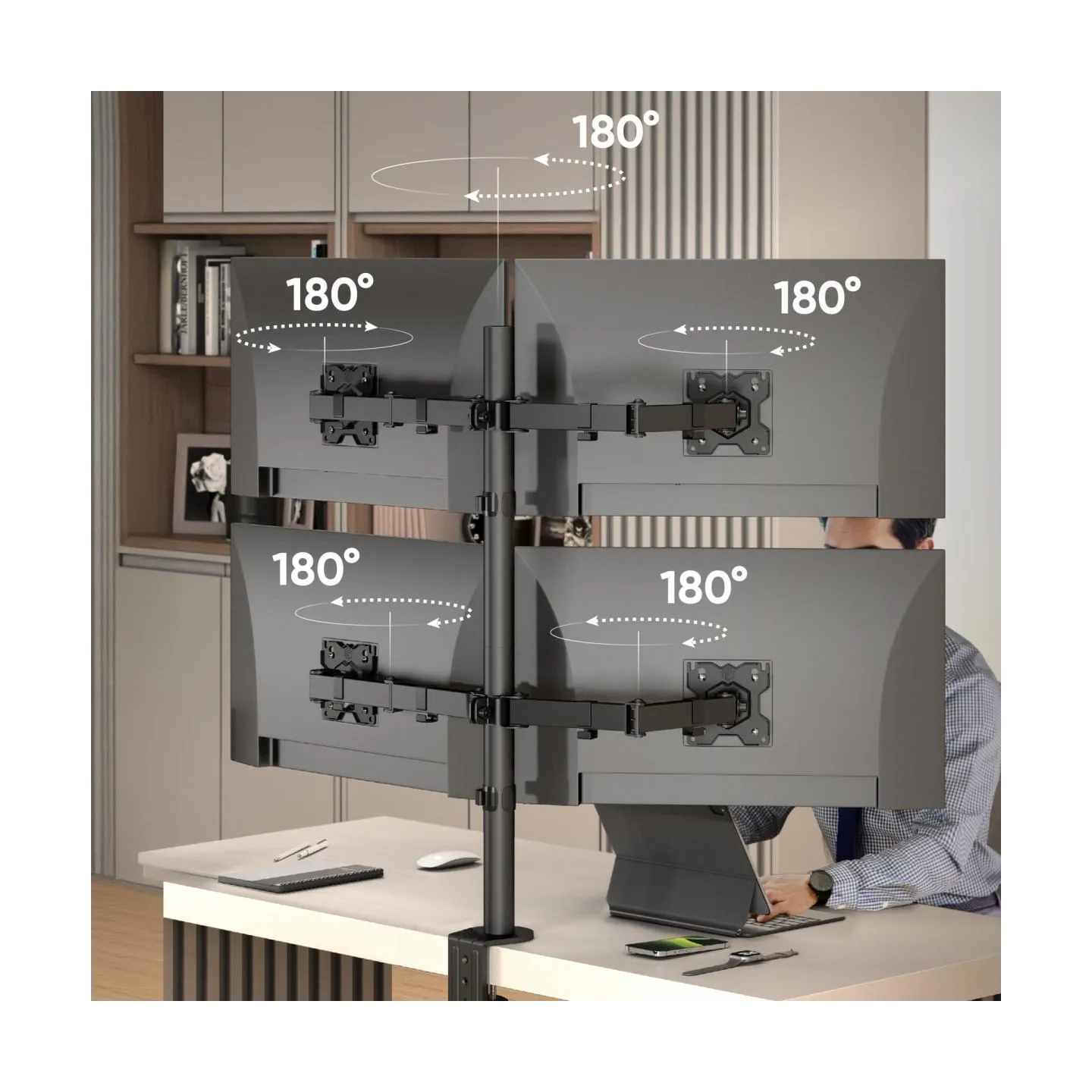 Onkron MONITOR ACC DESK MOUNT/13-32" BLACK D421E-B ONKRON