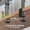 Onkron MONITOR ACC DESK MOUNT/13-32" BLACK D421E-B ONKRON