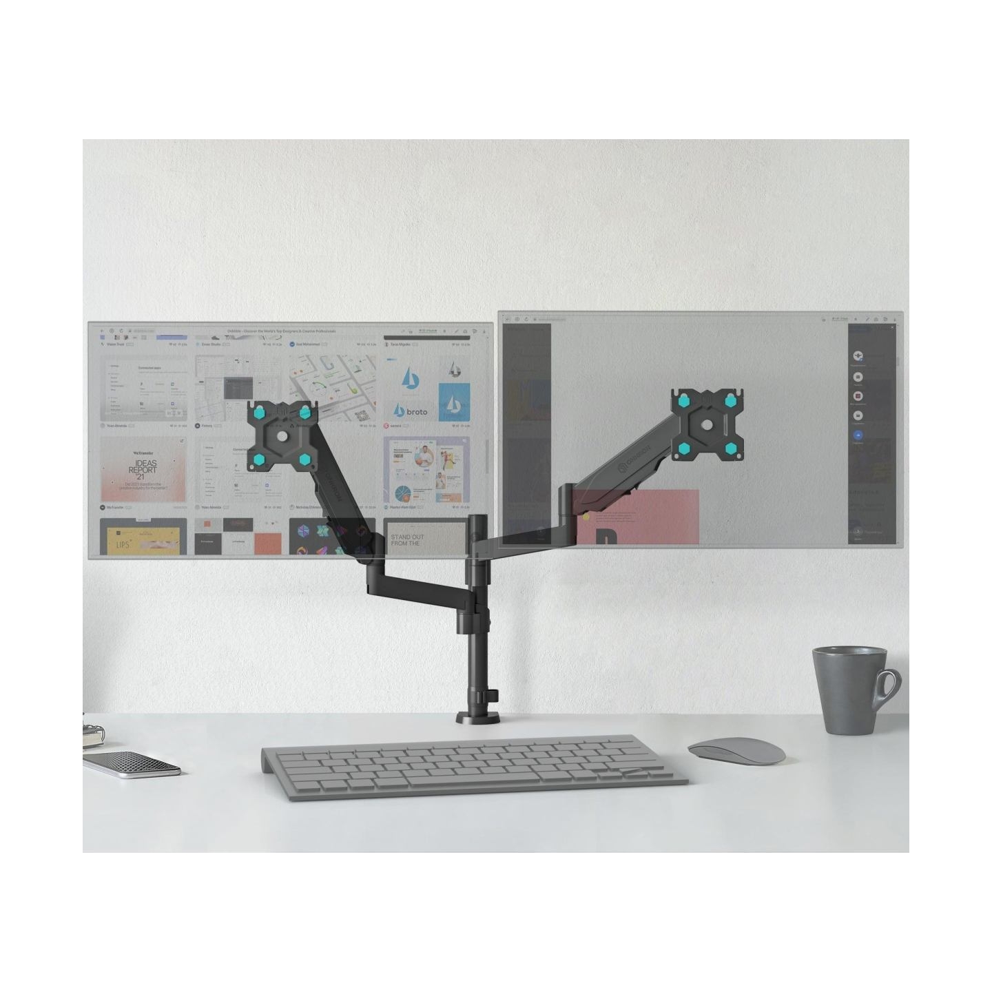 Onkron MONITOR ACC DESK MOUNT/13-32" BLACK G140-B ONKRON
