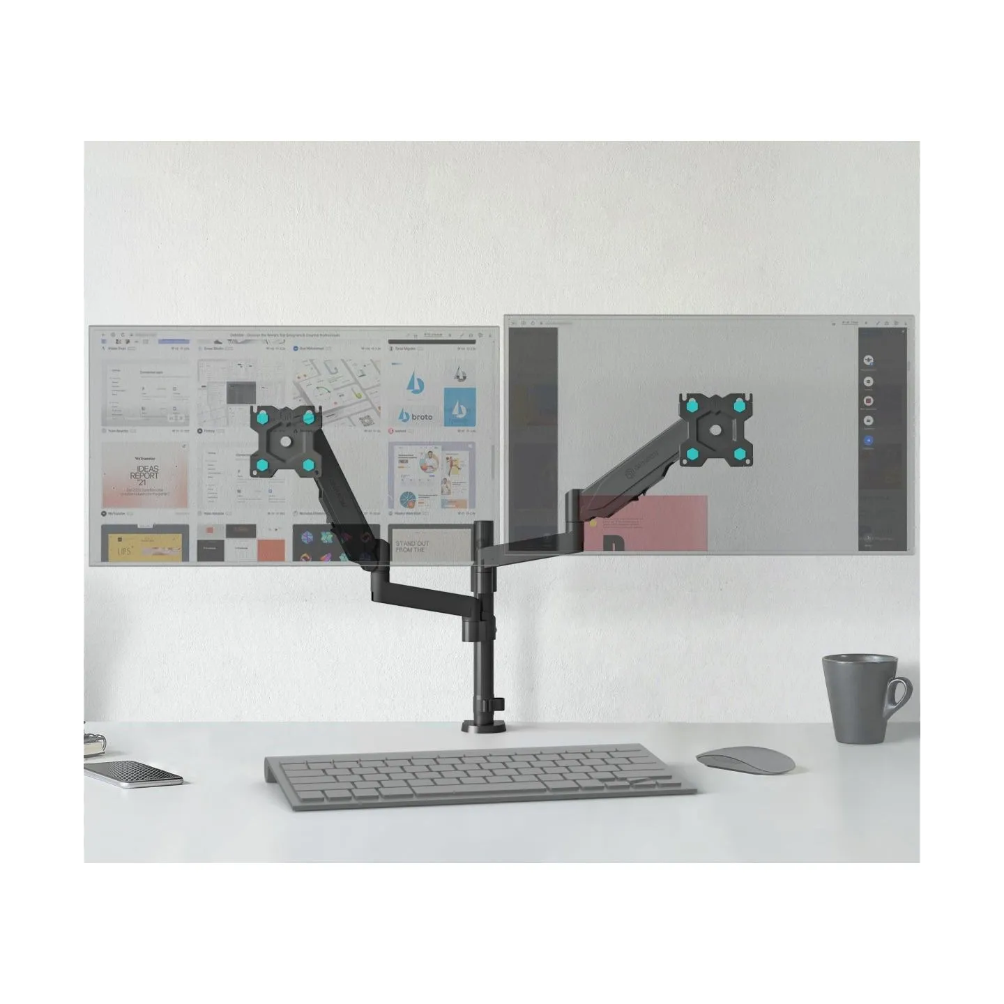 Onkron MONITOR ACC DESK MOUNT/13-32" BLACK G140-B ONKRON