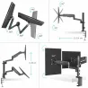 Onkron MONITOR ACC DESK MOUNT/13-32" BLACK G140-B ONKRON