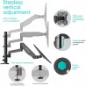 Onkron MONITOR ACC DESK MOUNT/13-32" BLACK G140-B ONKRON