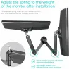 Onkron MONITOR ACC DESK MOUNT/13-32" BLACK G140-B ONKRON