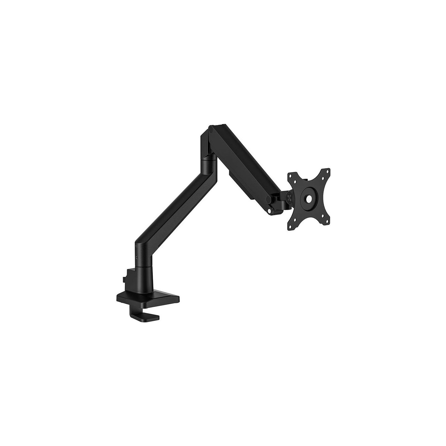 Neomounts DS70-250BL1 NEXT Slim Desk Mount 17-35 inch 9KG 75x75-100x100 PIVOT +90/-90 H:21.5-49.5