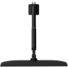 Neomounts DS70-250BL1 NEXT Slim Desk Mount 17-35 inch 9KG 75x75-100x100 PIVOT +90/-90 H:21.5-49.5