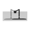 Neomounts DS70-250BL1 NEXT Slim Desk Mount 17-35 inch 9KG 75x75-100x100 PIVOT +90/-90 H:21.5-49.5
