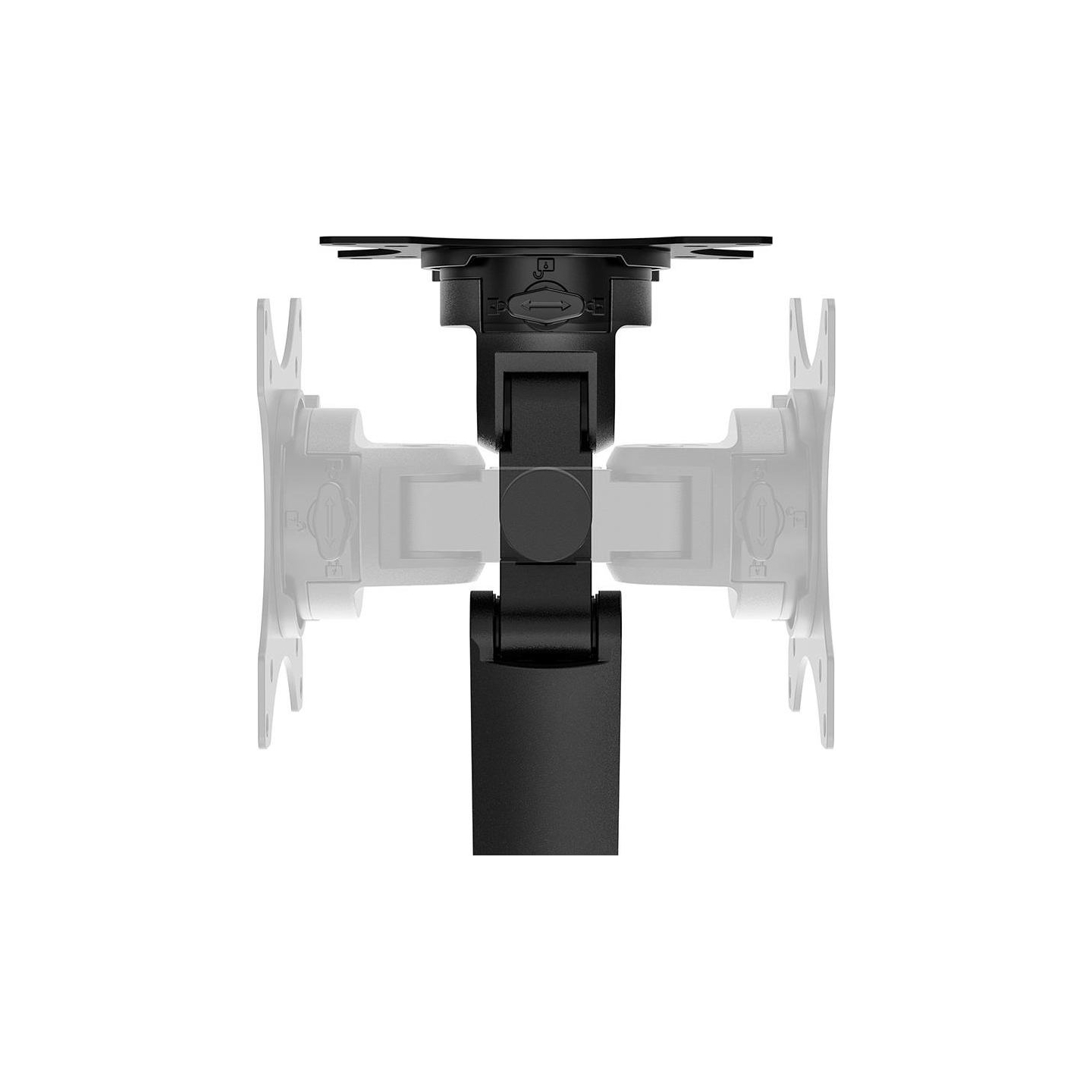 Neomounts DS70-250BL1 FULL MOTION MONITOR ARM DESK MOUNT FOR 17-35" SCREENS - BLACK