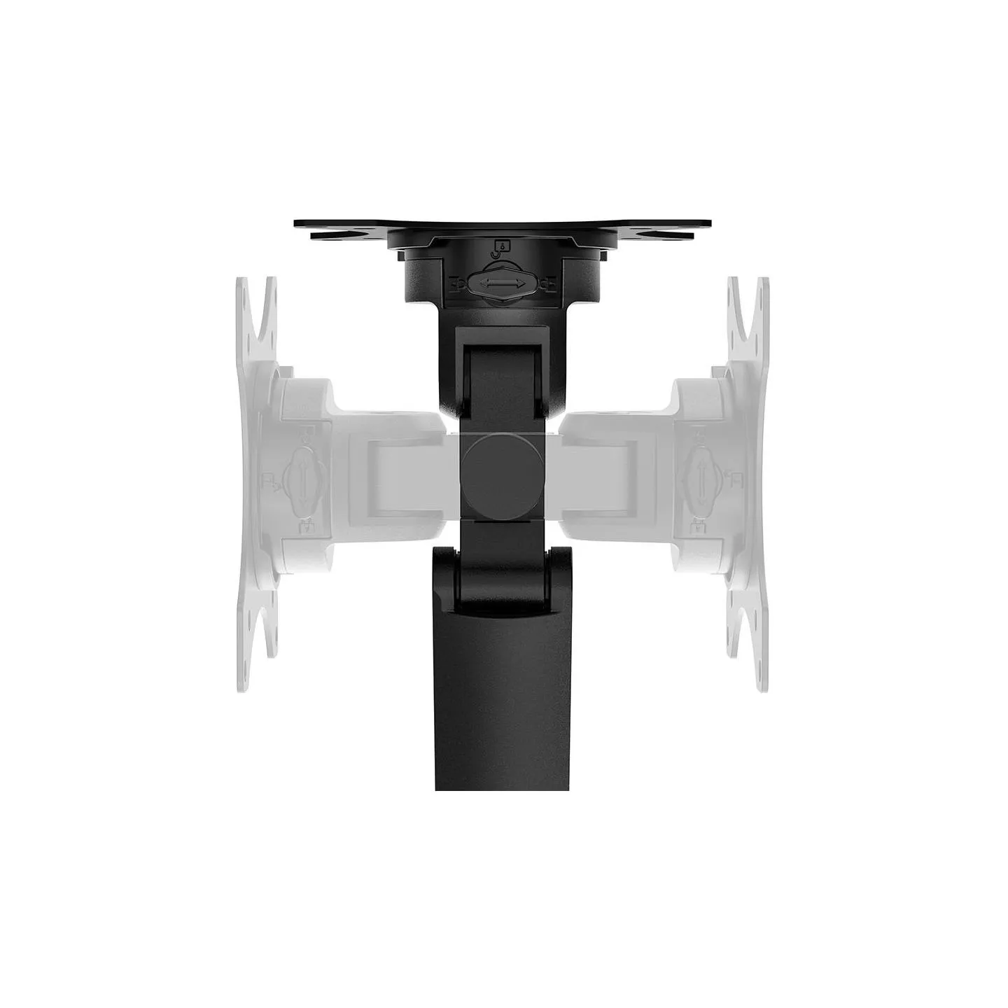 Neomounts DS70-250BL1 FULL MOTION MONITOR ARM DESK MOUNT FOR 17-35" SCREENS - BLACK