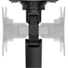 Neomounts DS70-250BL1 NEXT Slim Desk Mount 17-35 inch 9KG 75x75-100x100 PIVOT +90/-90 H:21.5-49.5