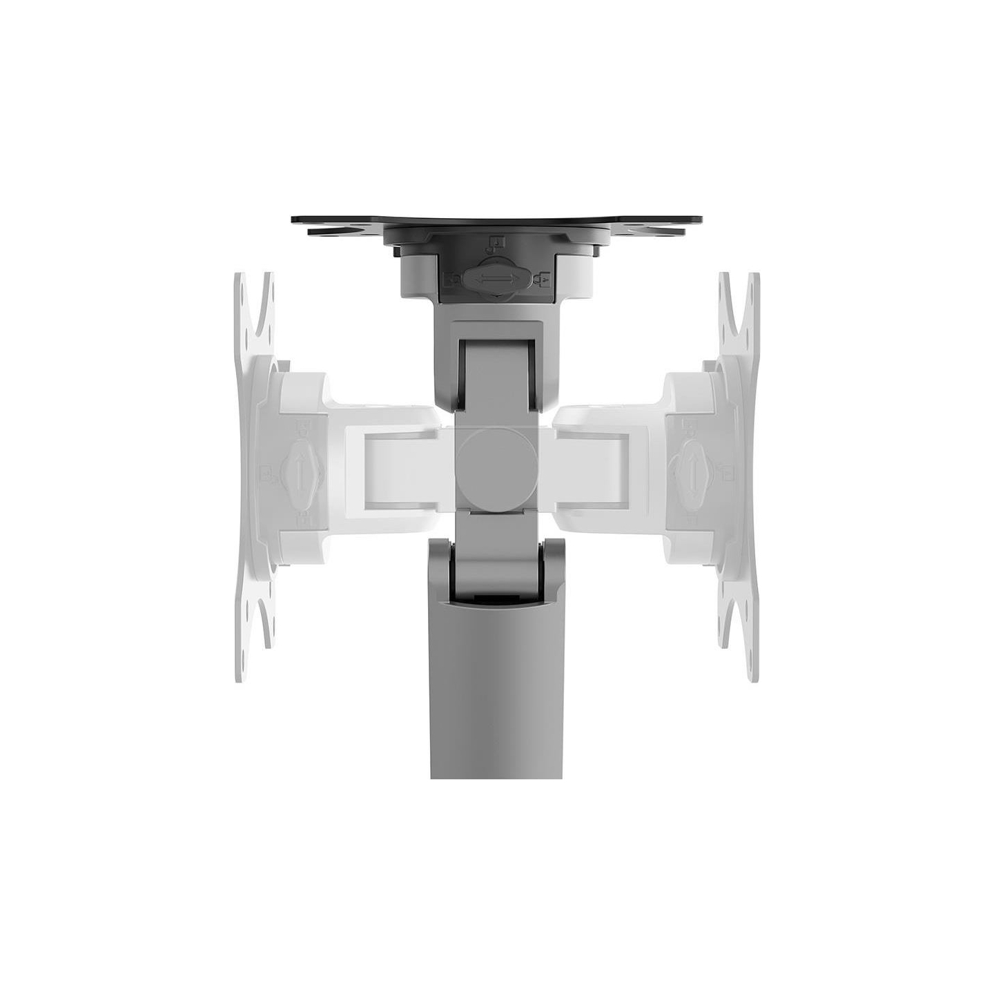 Neomounts DS70-250SL1 FULL MOTION MONITOR ARM DESK MOUNT FOR 17-35" SCREENS - SILVER