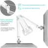 Onkron MONITOR ACC DESK MOUNT/13-32" WHITE G200-W ONKRON