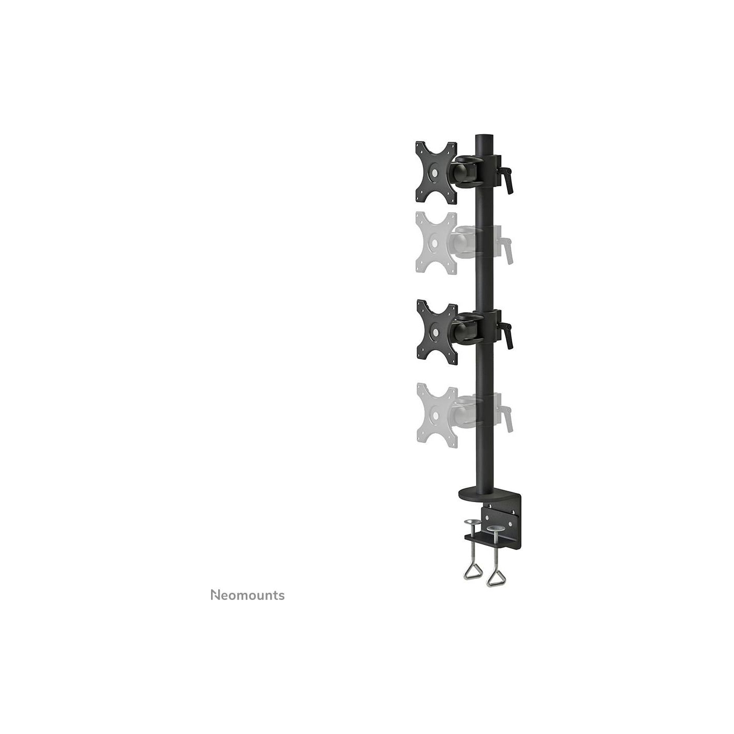 Neomounts TV SET ACC DESK MOUNT BLACK/10-24" FPMA-D700DV NEOMOUNTS