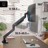 Onkron MONITOR ACC DESK MOUNT/17-57" BLACK G130-B ONKRON