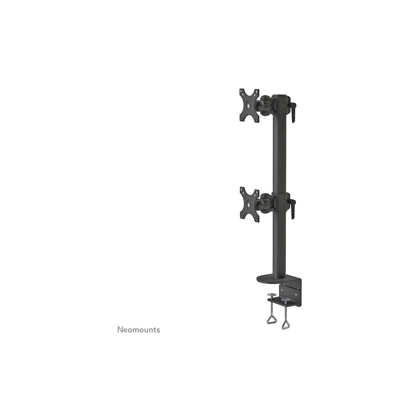 Neomounts NEWSTAR FLAT SCREEN DESK MOUNT (CLAMP), HIGH CAPACITY 10-49" BLACK