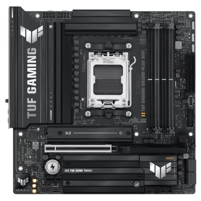 Asus TUF GAMING B850M-PLUS WIFI | Processor family AMD | Processor socket AM5 | DDR5 | Supported hard disk drive interfaces M.2,
