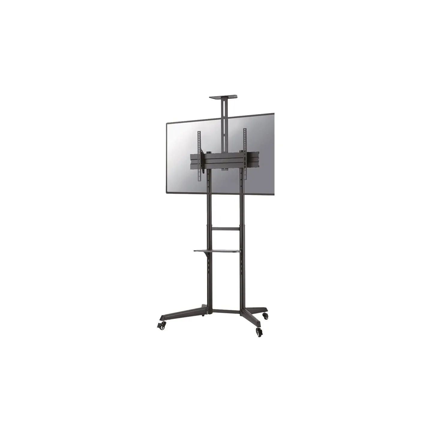Neomounts BY NEWSTAR MOBILE FLOOR STAND INCL. AV- AND CAM SHELF (HEIGHT ADJUSTABLE: 128,5-145 CM)