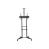Neomounts BY NEWSTAR MOBILE FLOOR STAND INCL. AV- AND CAM SHELF (HEIGHT ADJUSTABLE: 128,5-145 CM)
