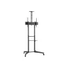 Neomounts BY NEWSTAR MOBILE FLOOR STAND INCL. AV- AND CAM SHELF (HEIGHT ADJUSTABLE: 128,5-145 CM)