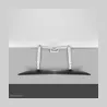 Neomounts SELECT DESK MOUNT, DOUBLE DISPLAY (TOPFIX CLAMP &GROMMET) WHITE