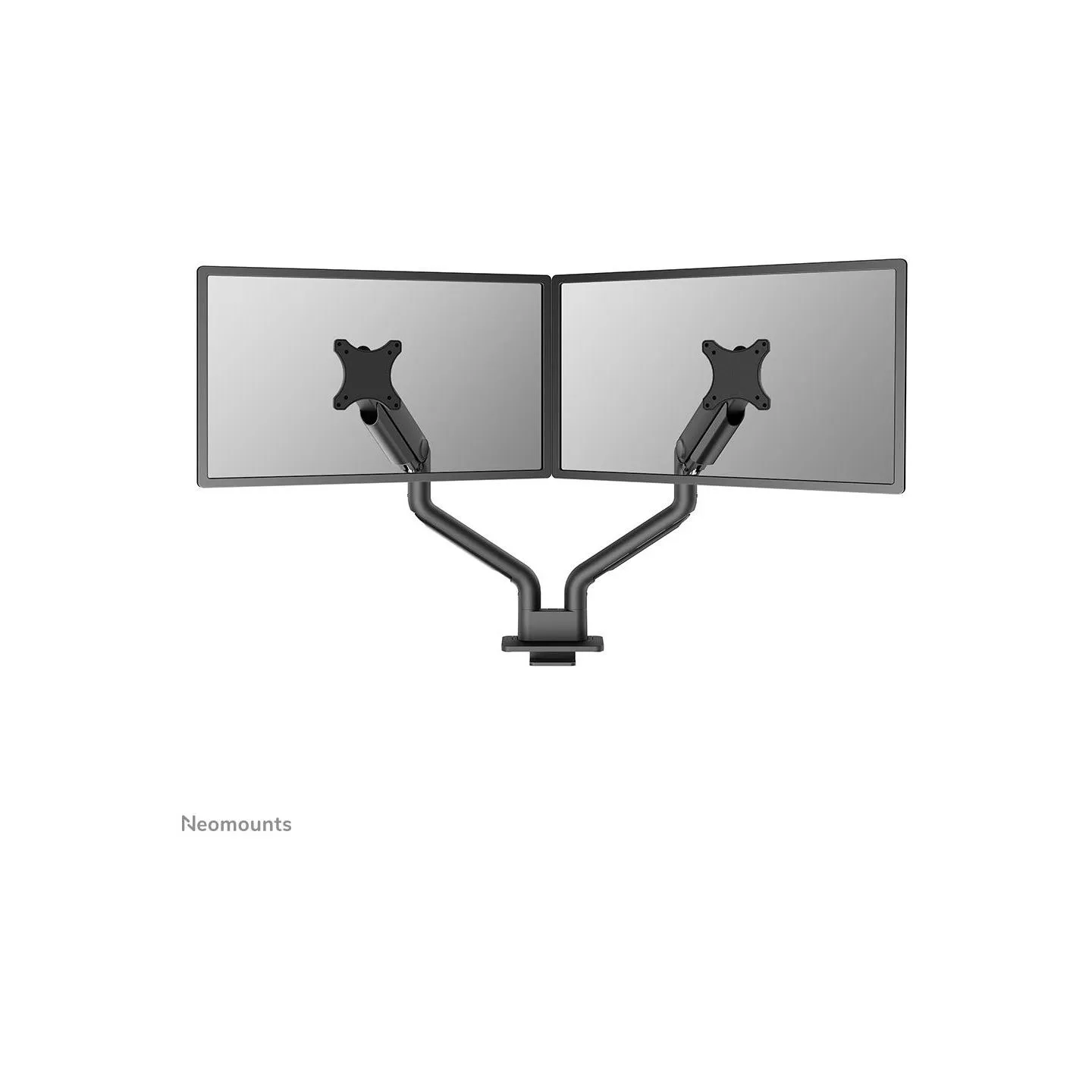 Neomounts SELECT DESK MOUNT, DOUBLE DISPLAY (TOPFIX CLAMP &GROMMET)