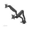 Neomounts SELECT DESK MOUNT, DOUBLE DISPLAY (TOPFIX CLAMP &GROMMET)