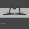 Neomounts SELECT DESK MOUNT, DOUBLE DISPLAY (TOPFIX CLAMP &GROMMET)