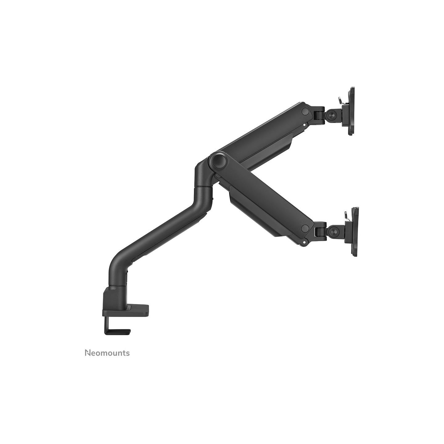 Neomounts SELECT DESK MOUNT, DOUBLE DISPLAY (TOPFIX CLAMP &GROMMET)