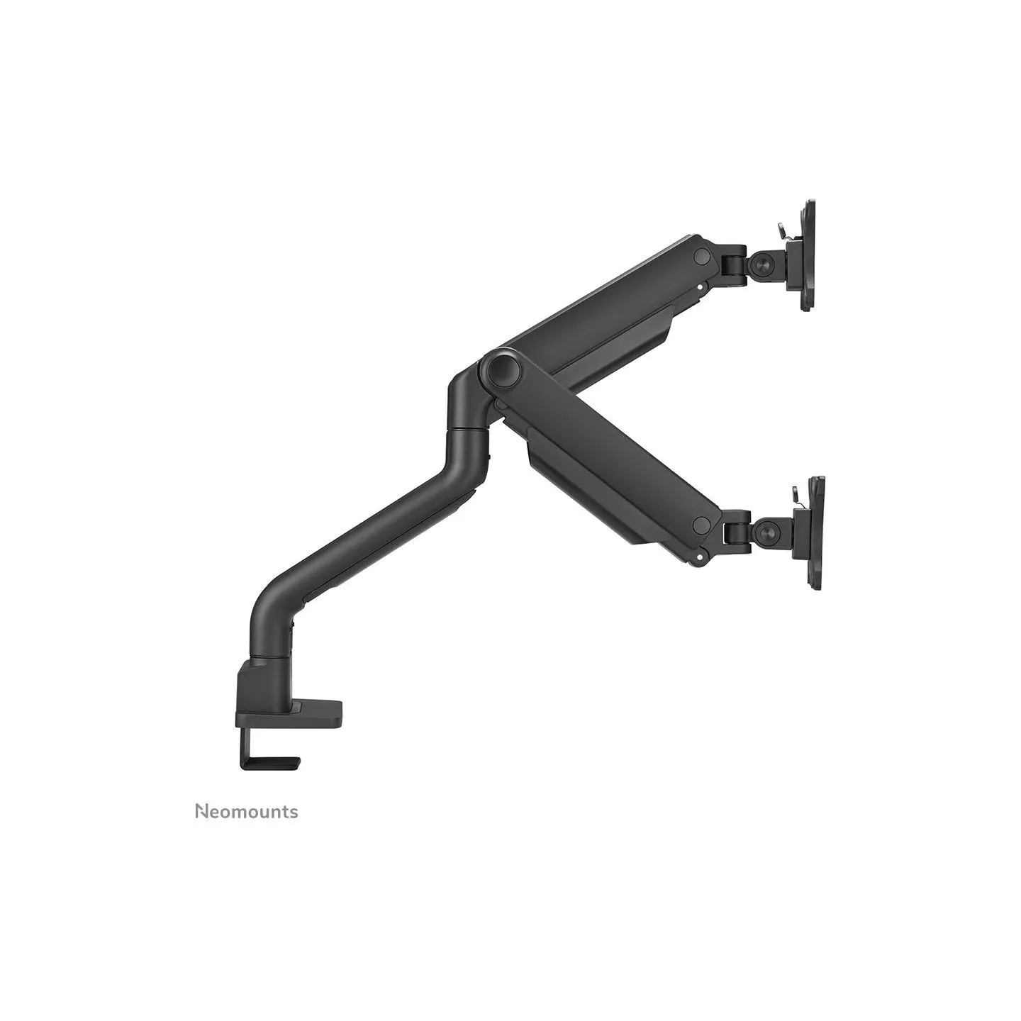 Neomounts SELECT DESK MOUNT, DOUBLE DISPLAY (TOPFIX CLAMP &GROMMET)