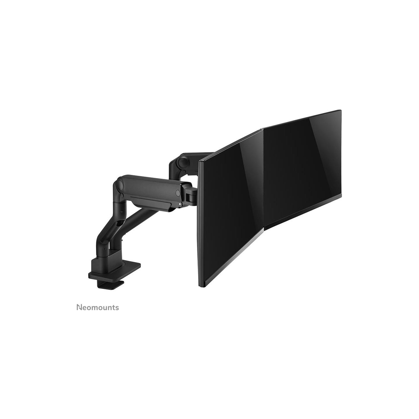 Neomounts SELECT DESK MOUNT, DOUBLE DISPLAY (TOPFIX CLAMP &GROMMET)