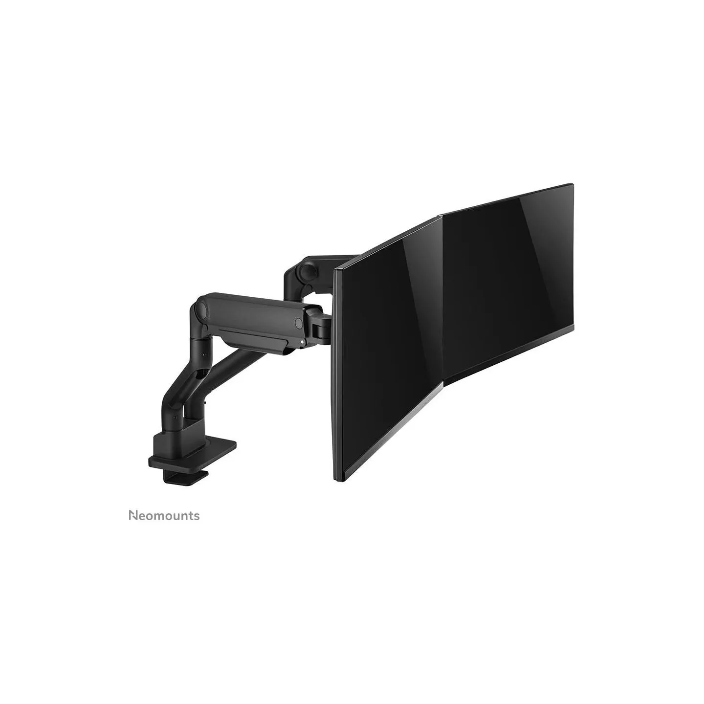 Neomounts SELECT DESK MOUNT, DOUBLE DISPLAY (TOPFIX CLAMP &GROMMET)