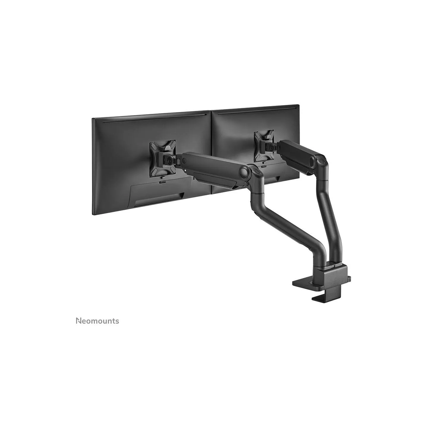 Neomounts SELECT DESK MOUNT, DOUBLE DISPLAY (TOPFIX CLAMP &GROMMET)