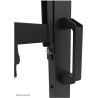 Neomounts MOVE GO XL MOBILE FLOOR STAND (FAST INSTALL, HEIGHT ADJUSTABLE), BLACK