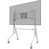 Neomounts MOVE GO XL MOBILE FLOOR STAND (FAST INSTALL, HEIGHT ADJUSTABLE), WHITE