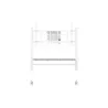 Neomounts MOVE GO XL MOBILE FLOOR STAND (FAST INSTALL, HEIGHT ADJUSTABLE), WHITE