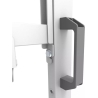Neomounts MOVE GO XL MOBILE FLOOR STAND (FAST INSTALL, HEIGHT ADJUSTABLE), WHITE